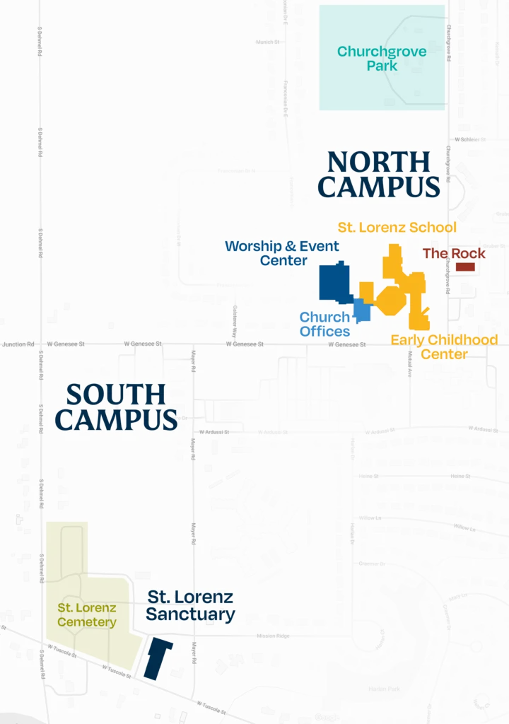 St Lorenz Map